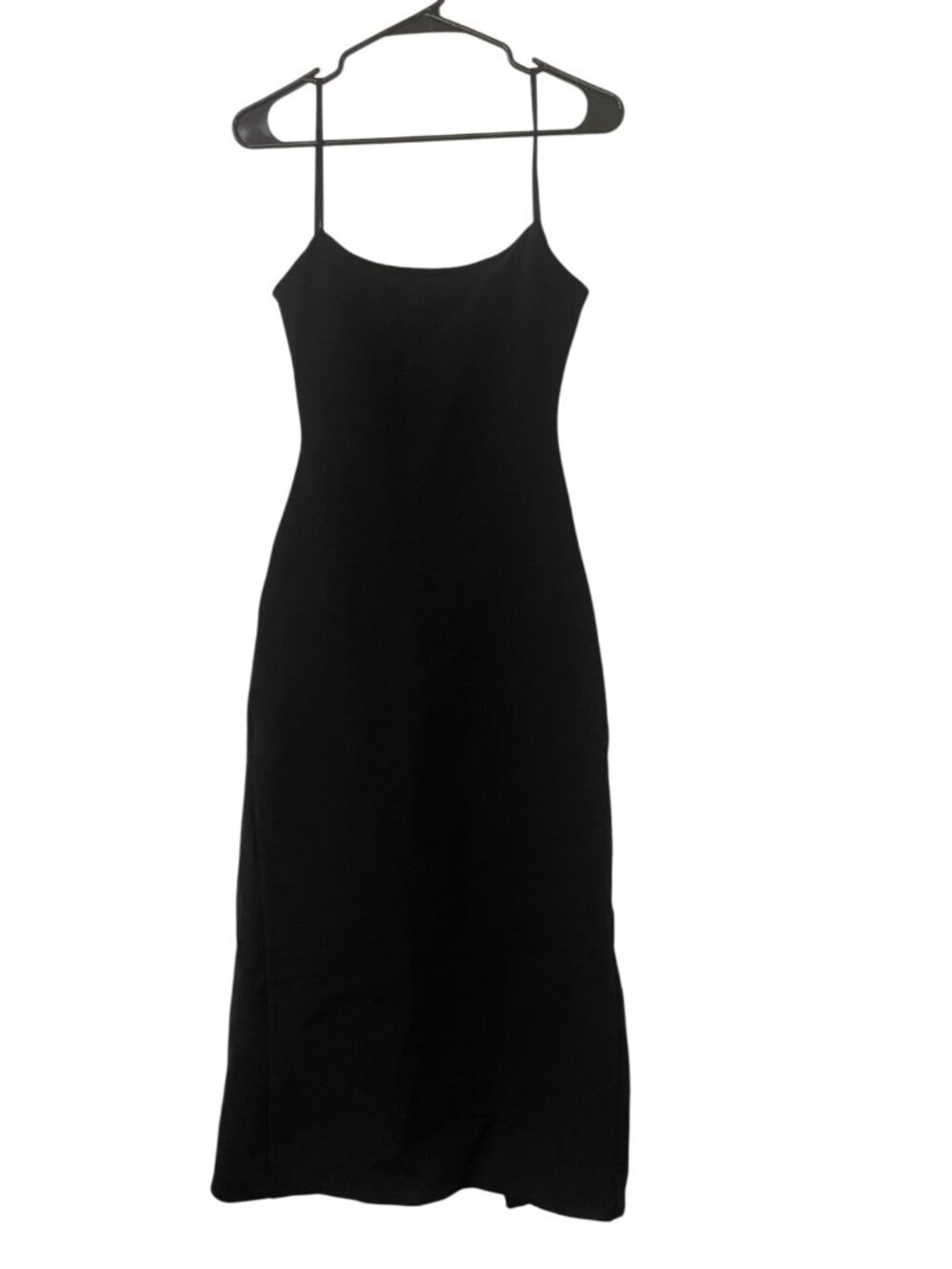 Zara Womens Dress M Black 50th Anniversary Strappy Midi Cocktail 3644/997 NWT - Picture 3 of 14